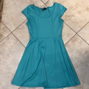 Aqua dress